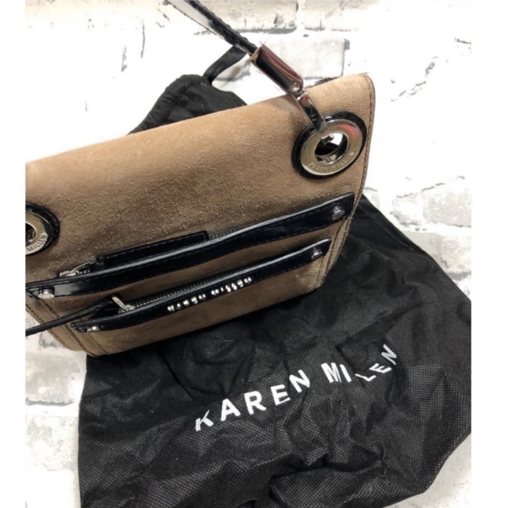 KAREN MILLEN Leather/Suede Handbag